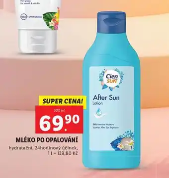 Lidl Cien sun mléko po opalování nabídka