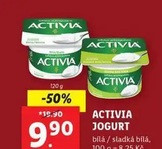 Lidl Activia jogurt nabídka