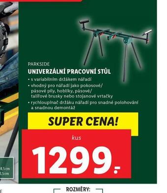 Lidl Univerzální pracovní stůl nabídka