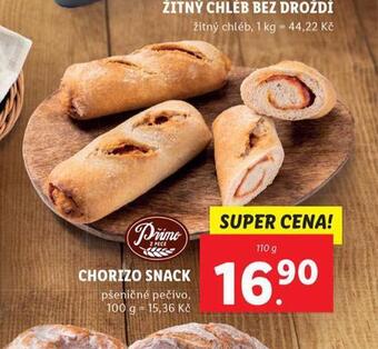 Lidl Chorizo snack nabídka