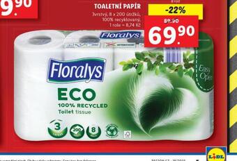 Lidl Florasyl toaletní papír nabídka
