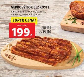 Lidl Vepřový bok bez kosti nabídka