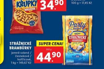 Lidl Strážnické brambůrky nabídka