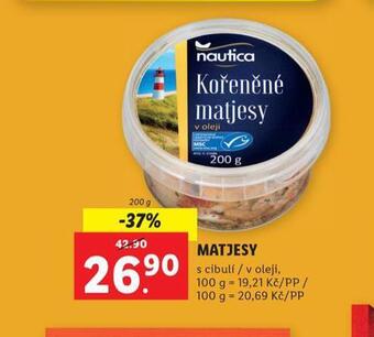 Lidl Matjesy nabídka
