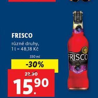Lidl Frisco nabídka
