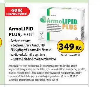 Dr. Max Armolipid plus nabídka