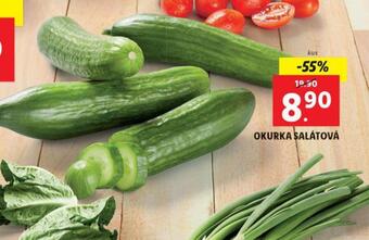 Lidl Okurka salátová nabídka