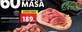 Lidl Vepřové medailonky nabídka