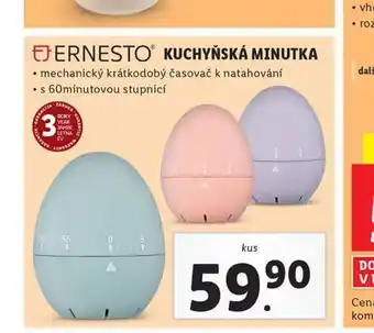 Lidl Kuchyňská minutka nabídka