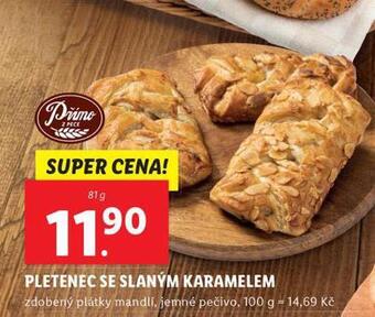 Lidl Pletenec se slaným karamelem nabídka