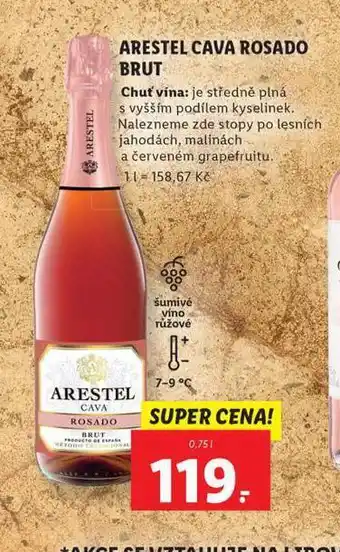Arestel cava rosado brut