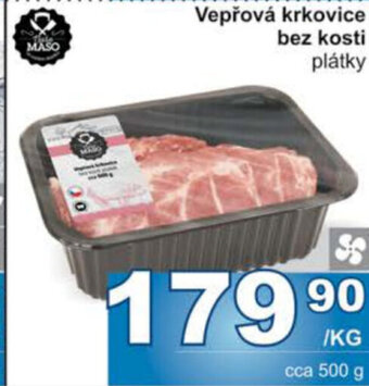 Jip Vepřová krkovice bez kosti plátky 1kg nabídka