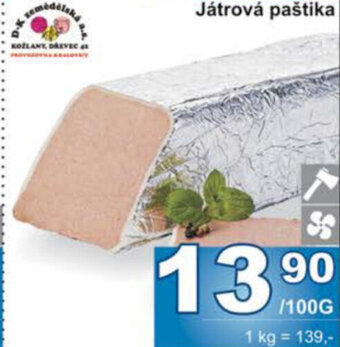 Jip Játrová paštika 100g nabídka
