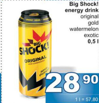 Jip Big Shock! energy drink 0,5l nabídka