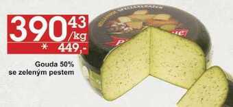 Jip Gouda 50% se zeleným pestem, 1 kg nabídka