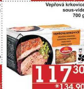 Jip Vepřová krkovice sous-vide, 700 g nabídka