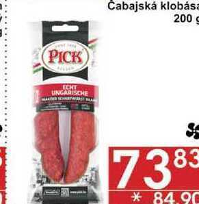 Jip Pick cabajská klobása, 200 g nabídka