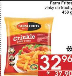 Jip Farm frites vlnky do trouby, 450 g nabídka