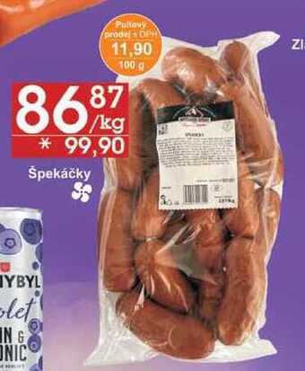 Jip Špekáčky, 100 g nabídka
