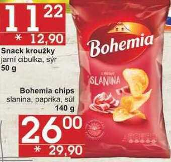 Jip Bohemia chips slanina, 140 g nabídka