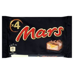 Jip Mars 4pack čokoládová tyčinka s nugátem a karamelem v rodinném balení 4 x 45g nabídka