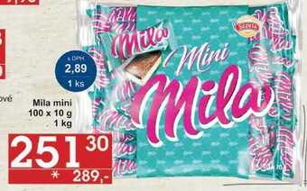 Jip Sedita mila mini 100 x 10 g, 1 kg nabídka