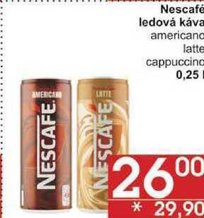 Jip Nescafé ledová káva americano, 0,25 l nabídka
