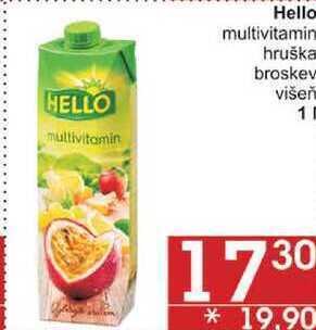 Jip Hello multivitamin, 1 l nabídka