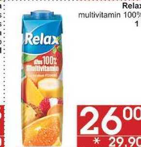 Jip Relax multivitamin 100%, 1 l nabídka