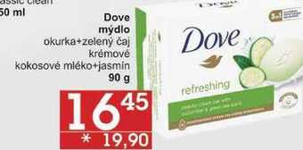 Dove mýdlo okurka+zelený čaj, 90 g