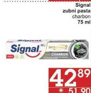 Jip Signal zubní pasta charbon, 75 ml nabídka