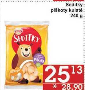 Jip Seditky piškoty kulaté, 240 g nabídka