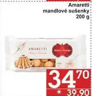Jip Amaretti mandlové sušenky, 200 g nabídka