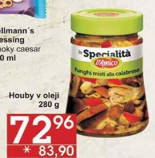 Jip Houby v oleji, 280 g nabídka