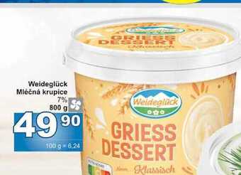 Jip Weideglück mléčná krupice 7% 800 g nabídka