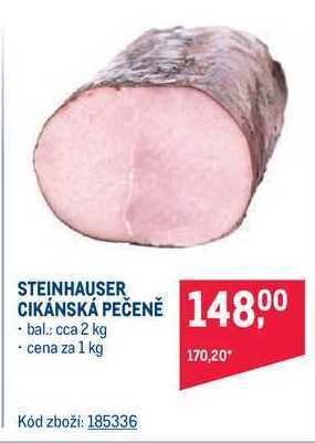 Makro Steinhauser cikánská pečeně 1 kg nabídka