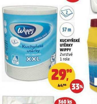Penny Market Wippy kuchyňské utěrky nabídka