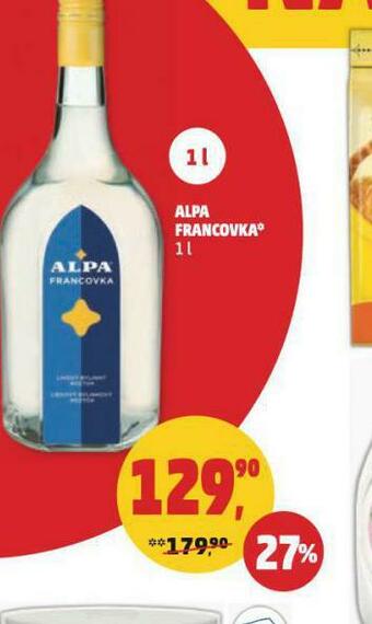 Penny Market Alpa francovka nabídka