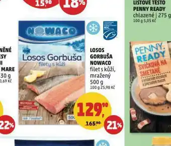 Penny Market Losos gorbuša nowaco nabídka