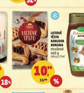 Penny Market Listové těsto karlova koruna nabídka