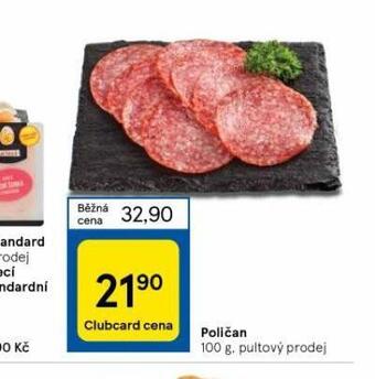 Tesco Poličan nabídka