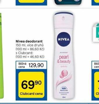 Tesco Nivea deodorant nabídka