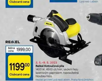 Tesco Rfeikel kotoučová pila nabídka