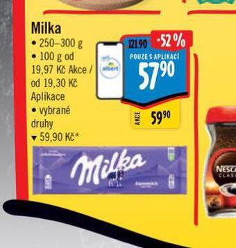 Albert Milka nabídka