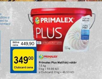 Tesco Primalex plus malířský nátěr nabídka