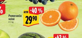 Albert Pomeranče nabídka