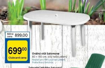 Tesco Oválný stůl salomone nabídka