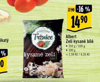 Albert Albert zelí kysané bílé nabídka