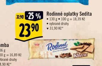 Albert Rodinné oplatky sedita nabídka