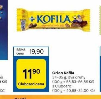 Tesco Orion kofila nabídka